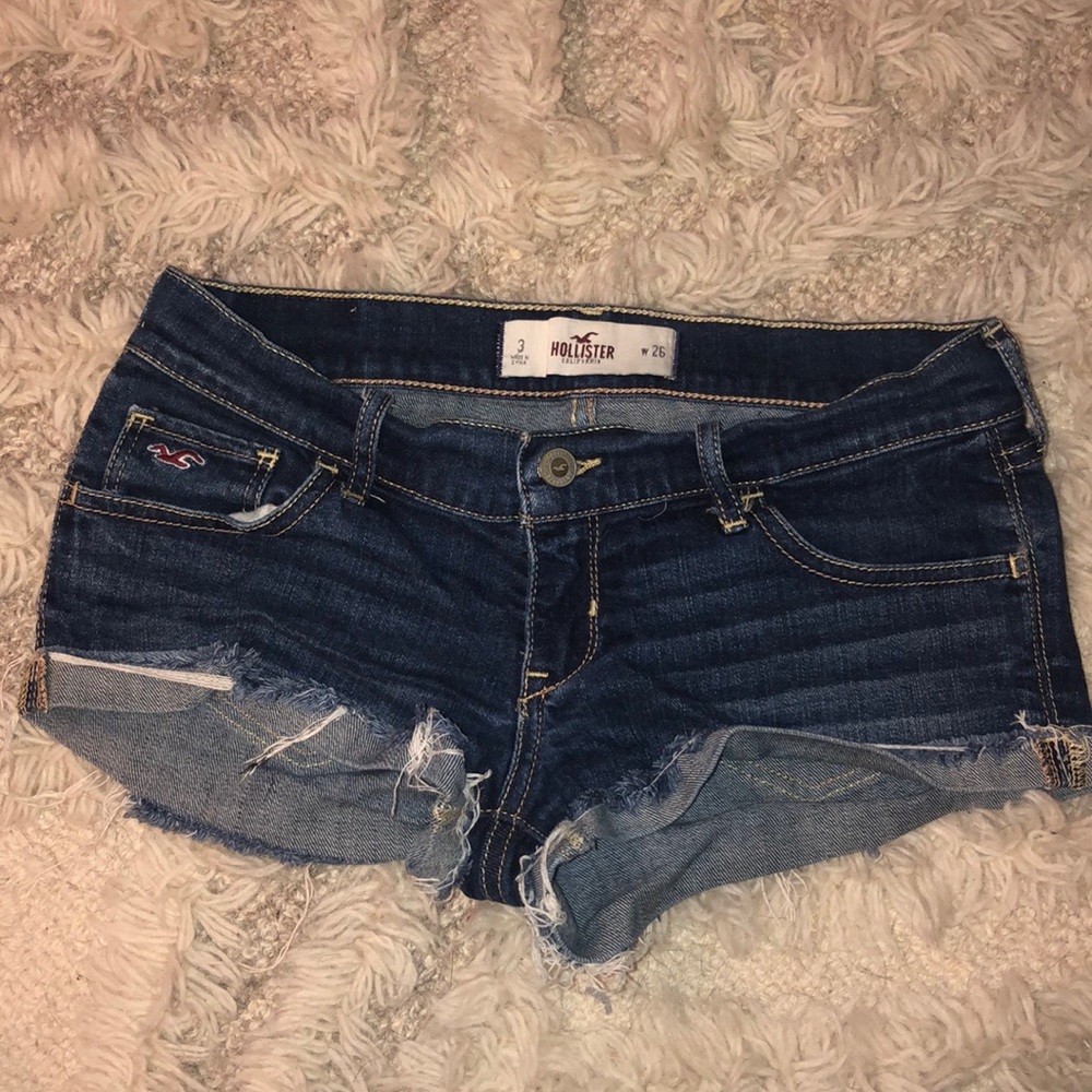 Hollister jean shorts